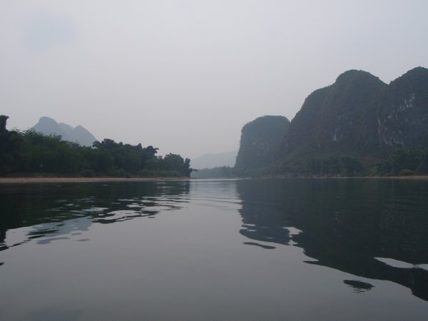 Kayaking on the River Li