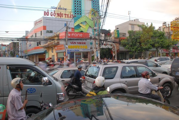 Crazy HCMC Traffic