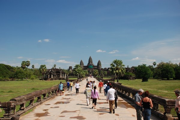 Angkor Wat with no Rain