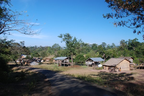 Little Village in the Bolaven Plateau
