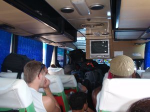 Our Rammed Bus Heading to Koh Phi Phi