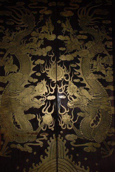 Chinese Temple Doors