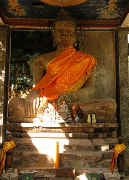 A Buddha near the Bayon