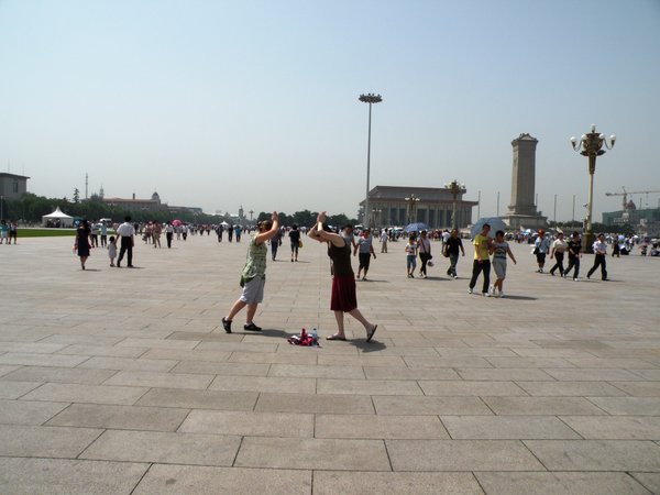 Landsharks at Tiananmen