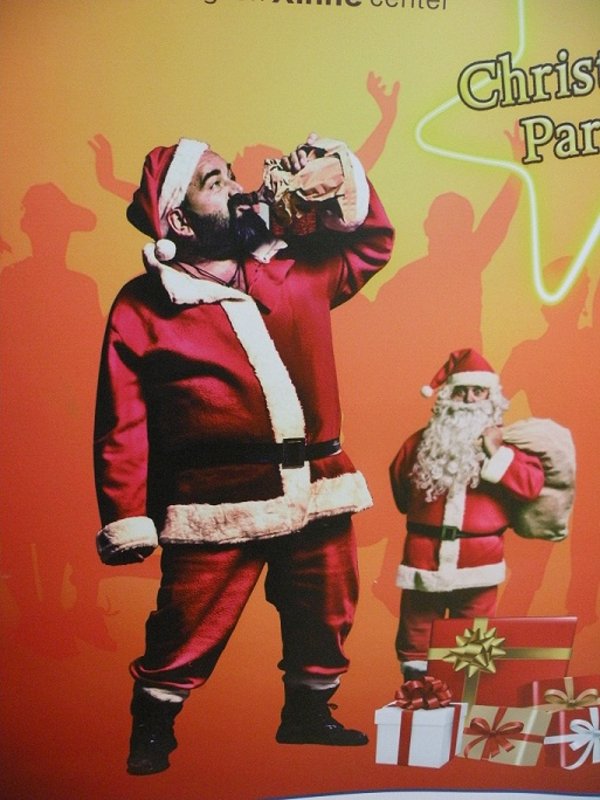 Drunk Santa!