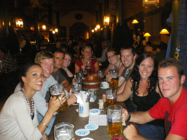 Dinner With Everyone On The Last Night In Munich At The Augustiner Beer Hall Photo