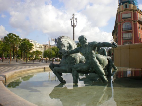Fountain in Nice