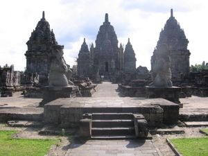 Buddhist temples at Prambanan