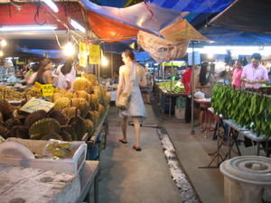 The night market in Krabi