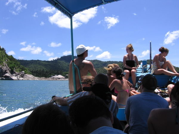 Boat tour on Koh Phan Ngan