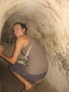 Tory in the tunnels - squishy!