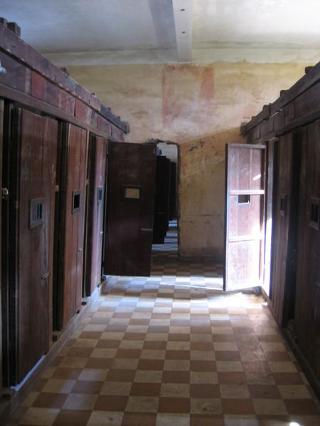 Doors of prison cells