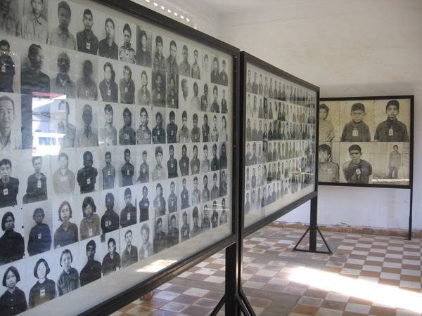 The faces of only some of the thousands that were tortured and killed