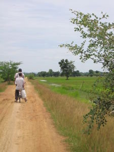 Rural life in outside of Battambang