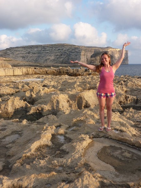 Evening at the Azure Window