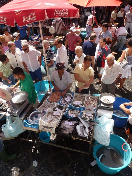 Market in Catania, Sicily