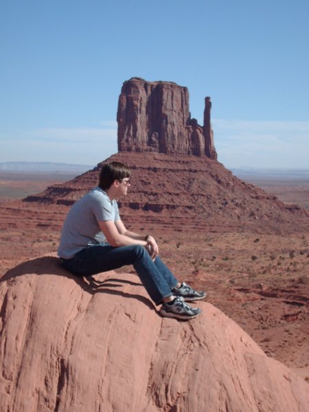 Nick at Monument Valley 