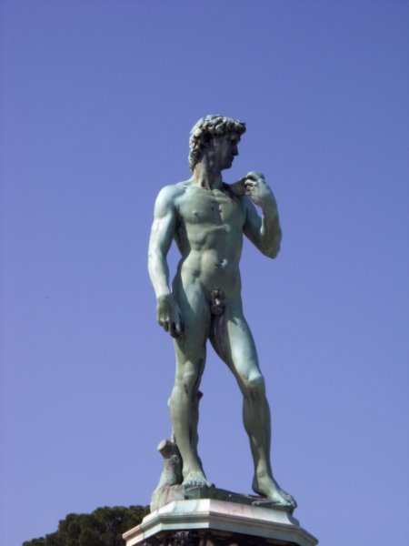 A Bronze of David