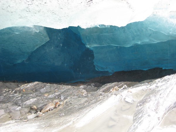 Under Mendenhall Glacier