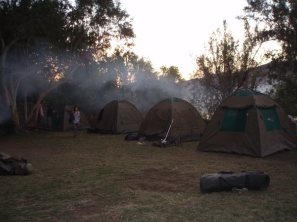 Camping with Tents