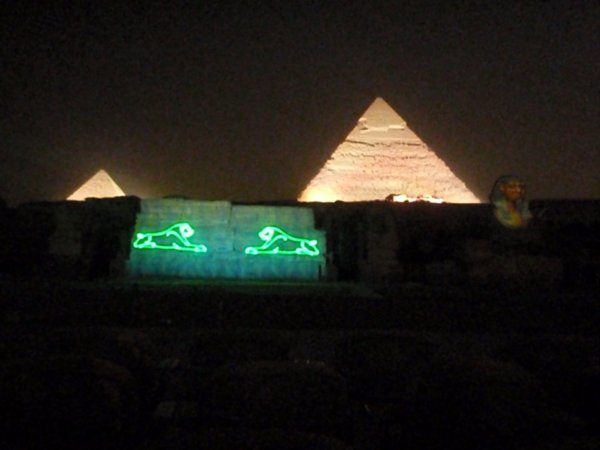 Great Pyramids Sound and Light show