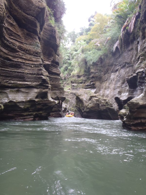 The canyon we rafted through
