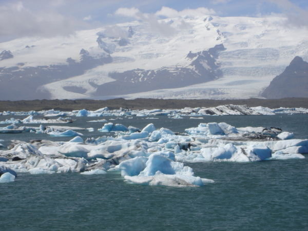 Icebergs on Glacier Lagoon