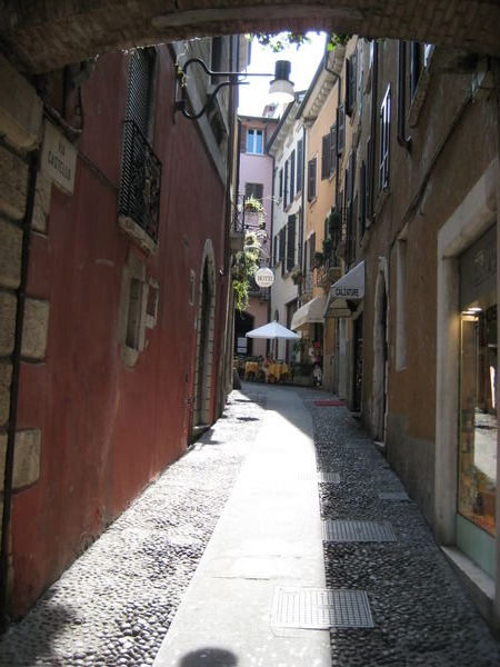 Narrow Street near Hotel Alessi