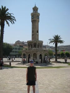 Clock Tower/Mosque in Izmir City Square