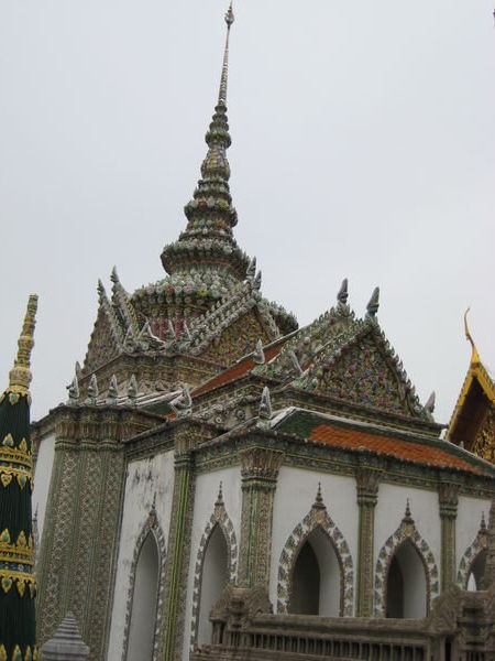 Ornate Wat near Grand Palace