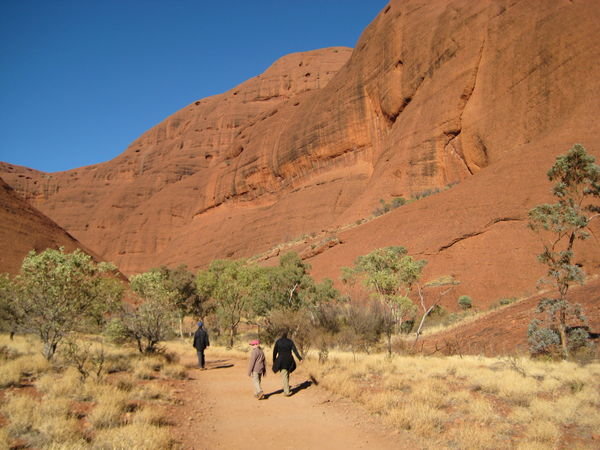 Kata Tjuta - west of Uluru