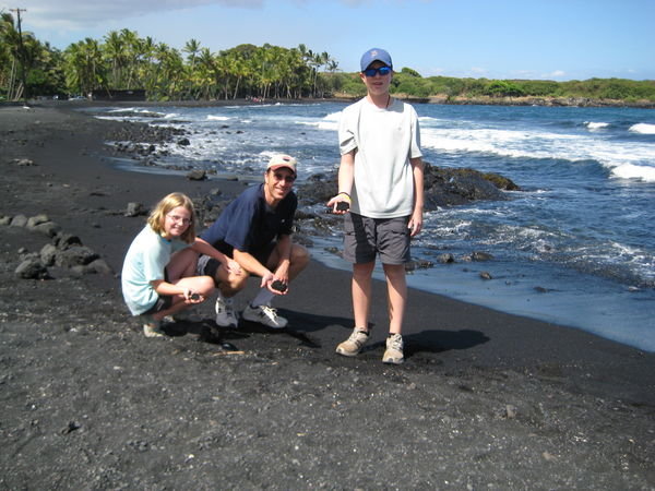 Volcanic Black Sand Beach