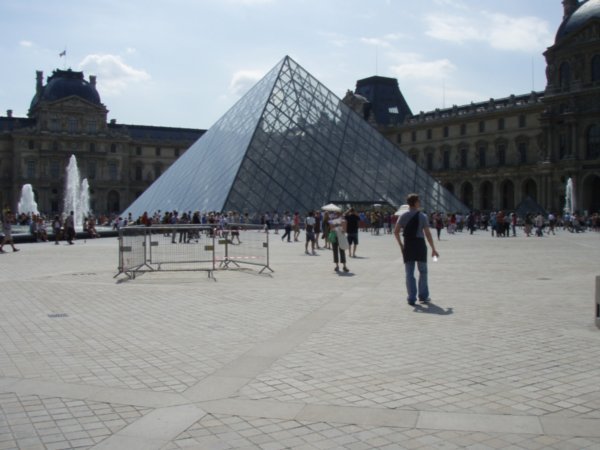 Entrance to the Louvre