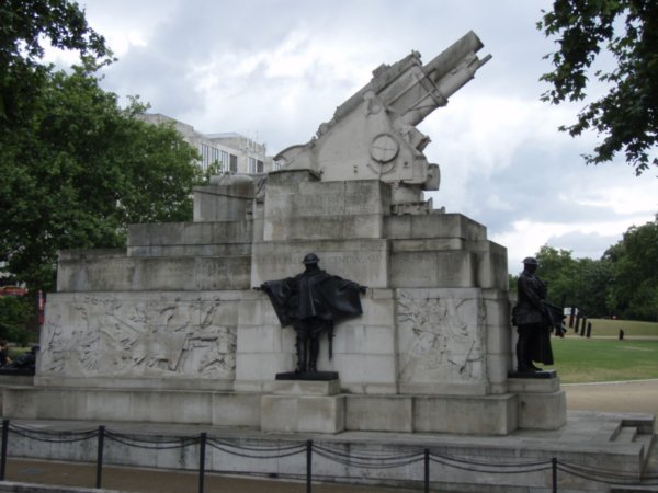 War-looking monument