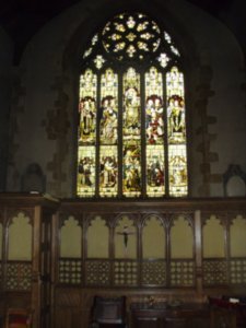 stained glass window