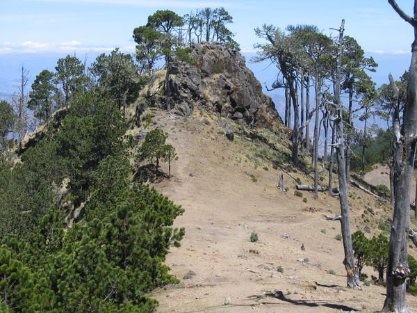 Views near the pick of Volcan Tajumulco
