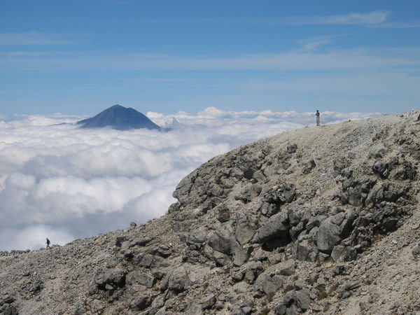Volcan Tacana, view from Volcan Tajumulco