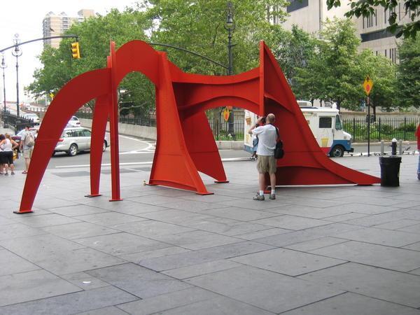 The Red Statue, Manhattan
