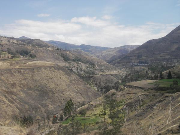 Riobamba train view