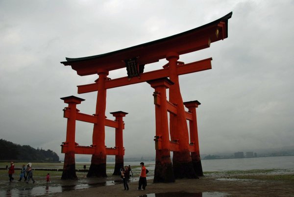 floating torii