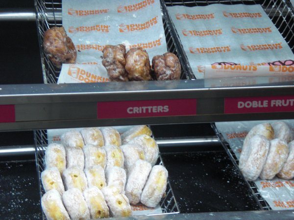 Interesting doughnuts in Santiago...!