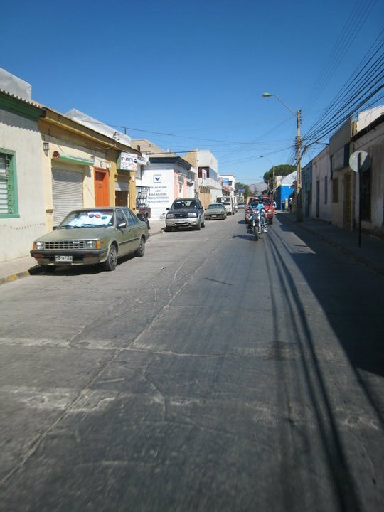 the streets of Copiapo...