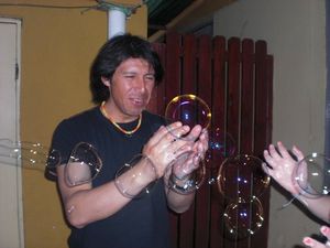 Playing with bubbles 3