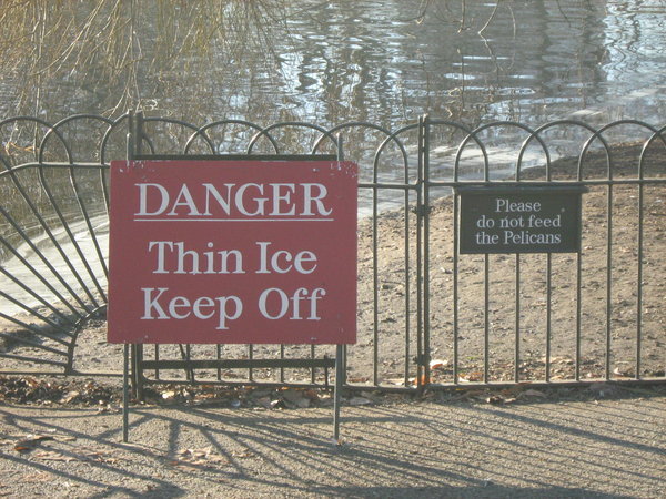 A sign at St Jame's Park