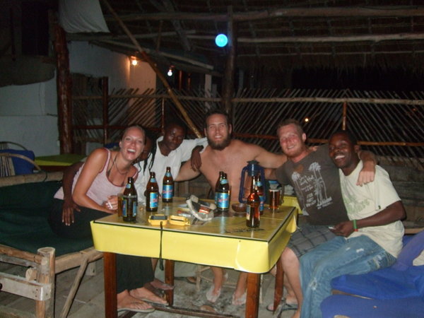 Partying on Zanzibar 