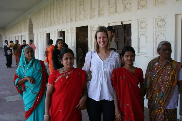 Karin as a turistattraction in India:)