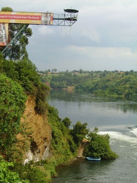 Bungee jump to the Nile