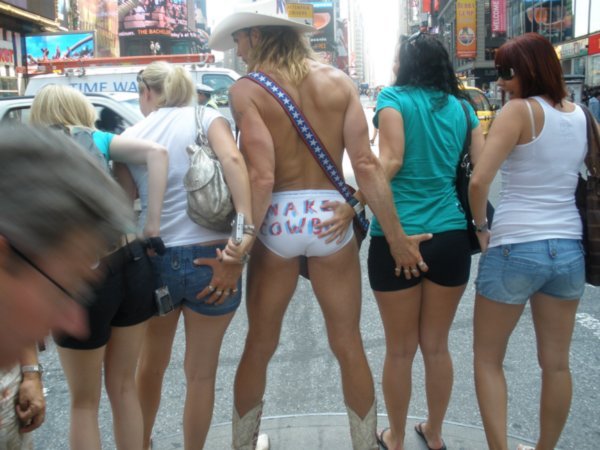 Naked Cowboy - Time Square