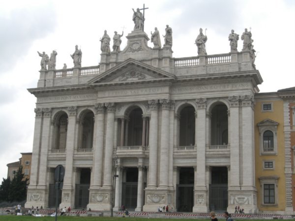 The outside of San Giovanni