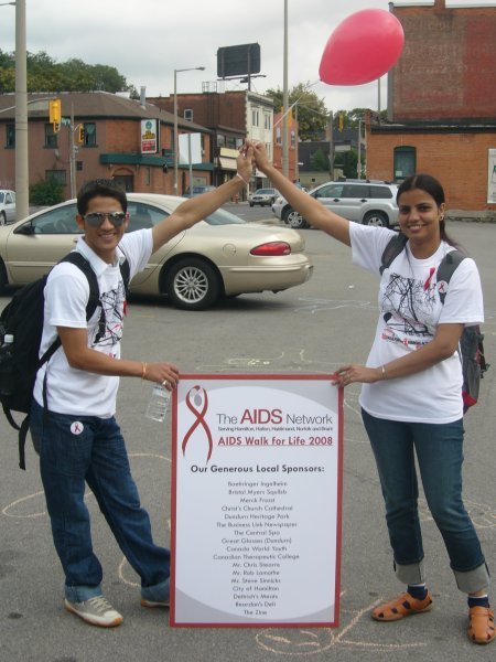 AIDS Network Walk